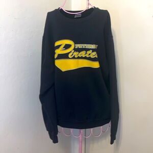 ⛔️Kids-boys Jerzees Navy /Yellow  "Peterson Pirates"Sweatshirt Medium